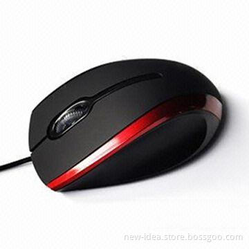 Mini 3D Optical Mouse with 800 to 1,000DPI Resolution
